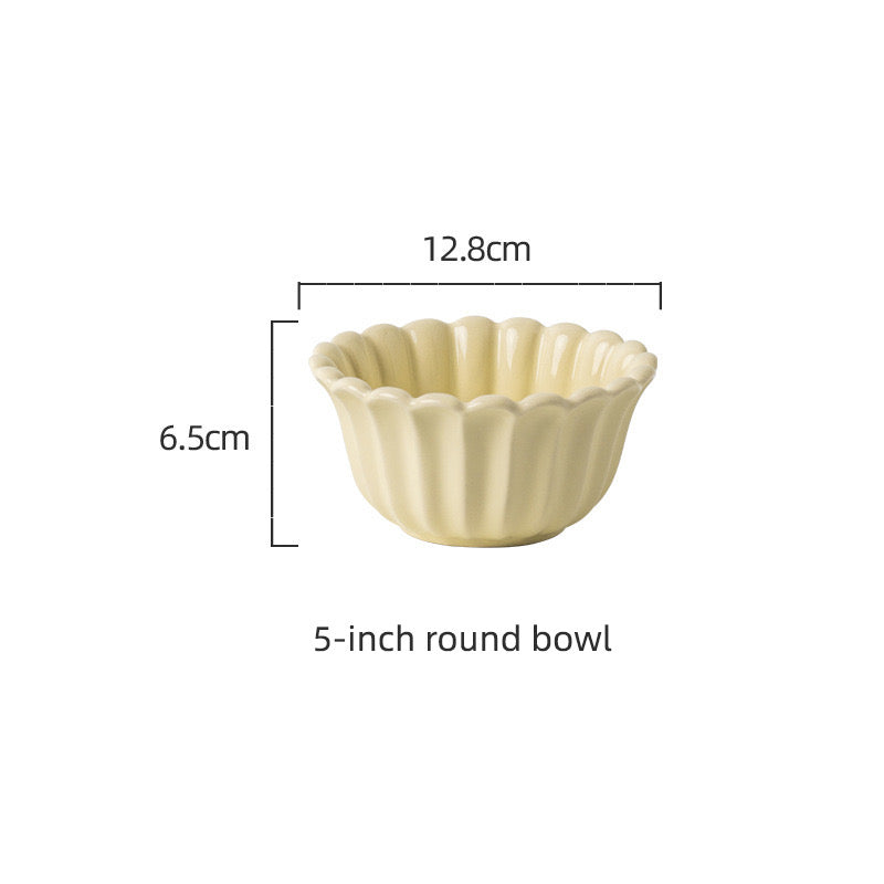 Cheesepie Ceramic Bowl and Plate Set