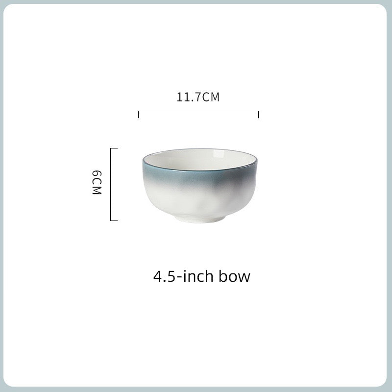 European Gradient Ceramic Dinnerware Set